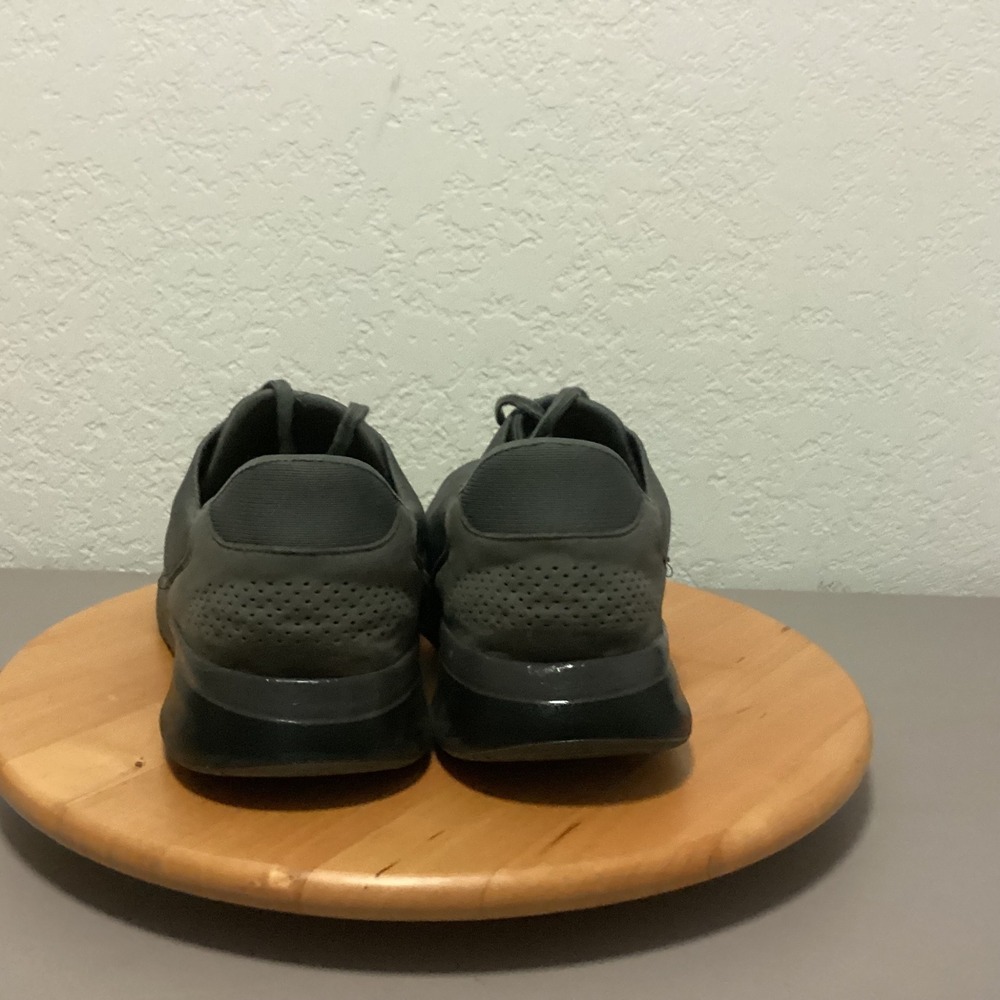 Kizik Men's Grey Wide‎ Fit Slip On Sneakers Shoes Size 13.5 Wide Lace-up Comfort - Picture 11 of 12